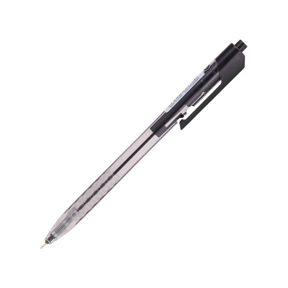 [6935205386830] Pen Ball Point 0.7mm Black Q01320 - Deli