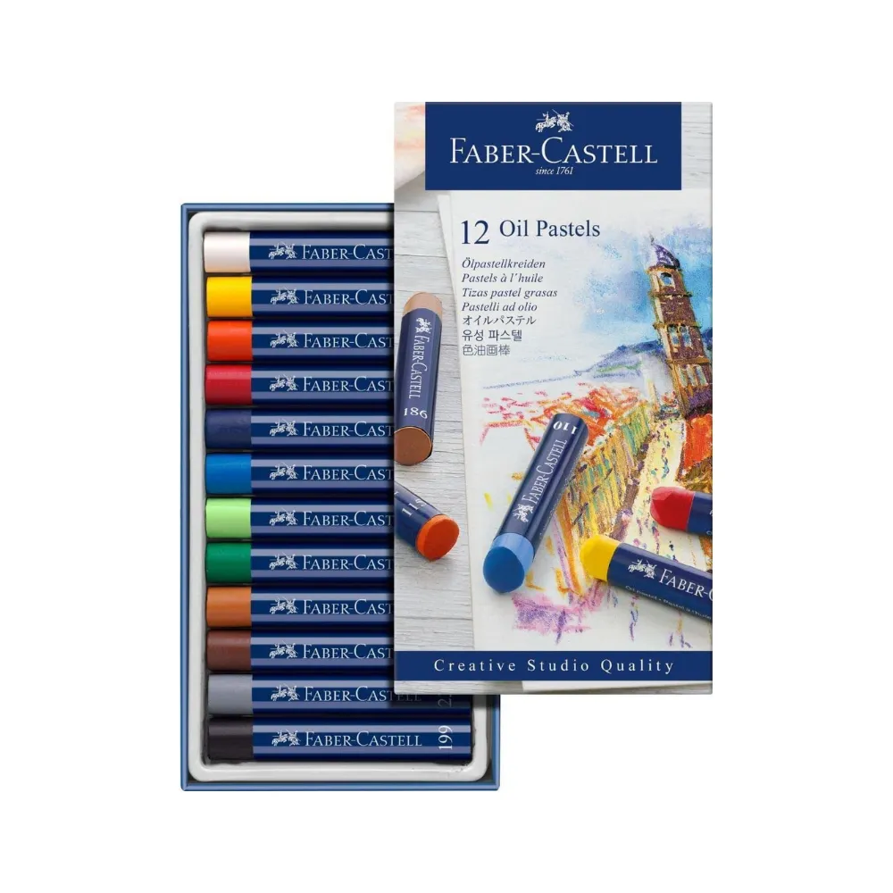 Gofa Oil Pastell Set 12`s Faber-Castell