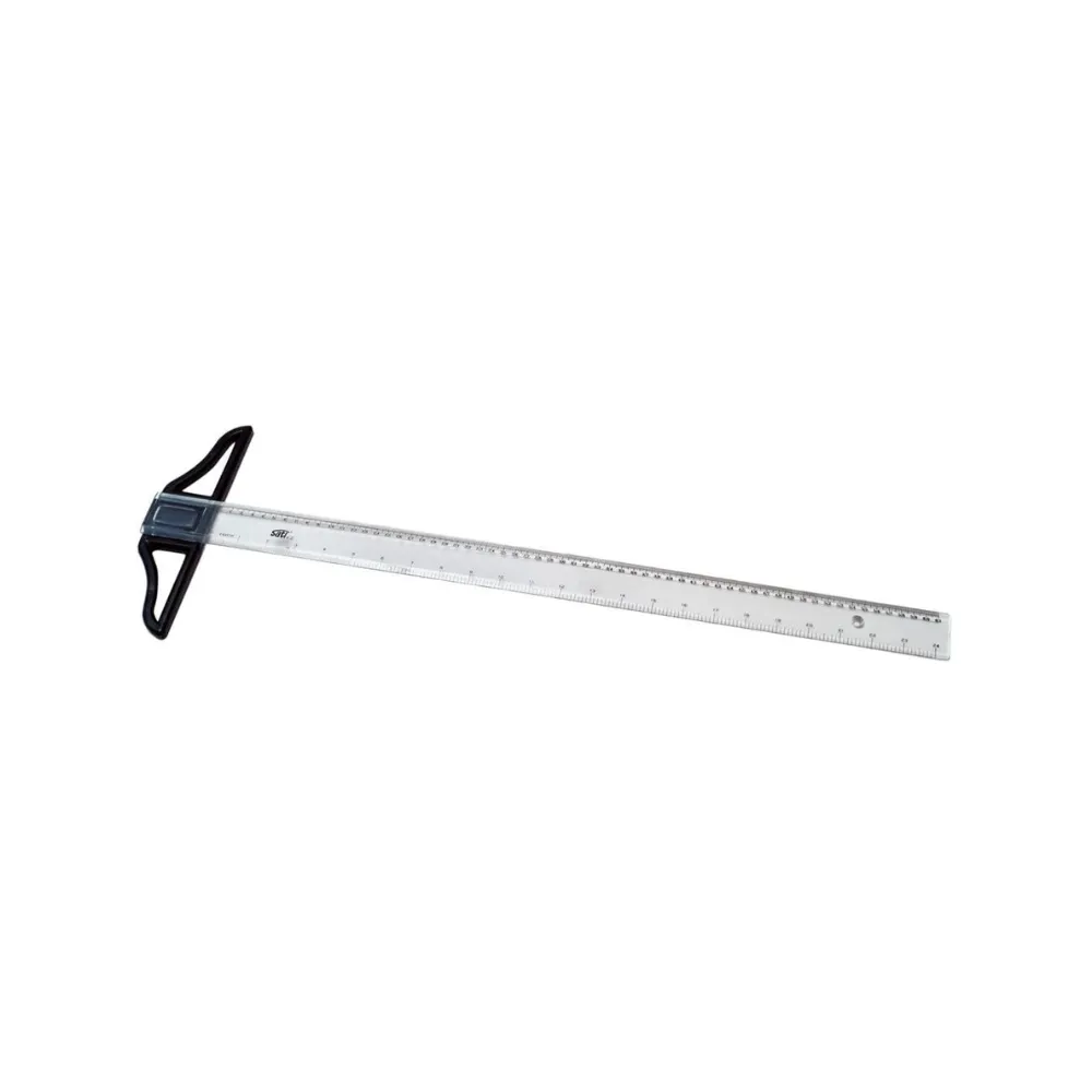 [6937544349972] Ruler Plastic set Square 45cm - Foska