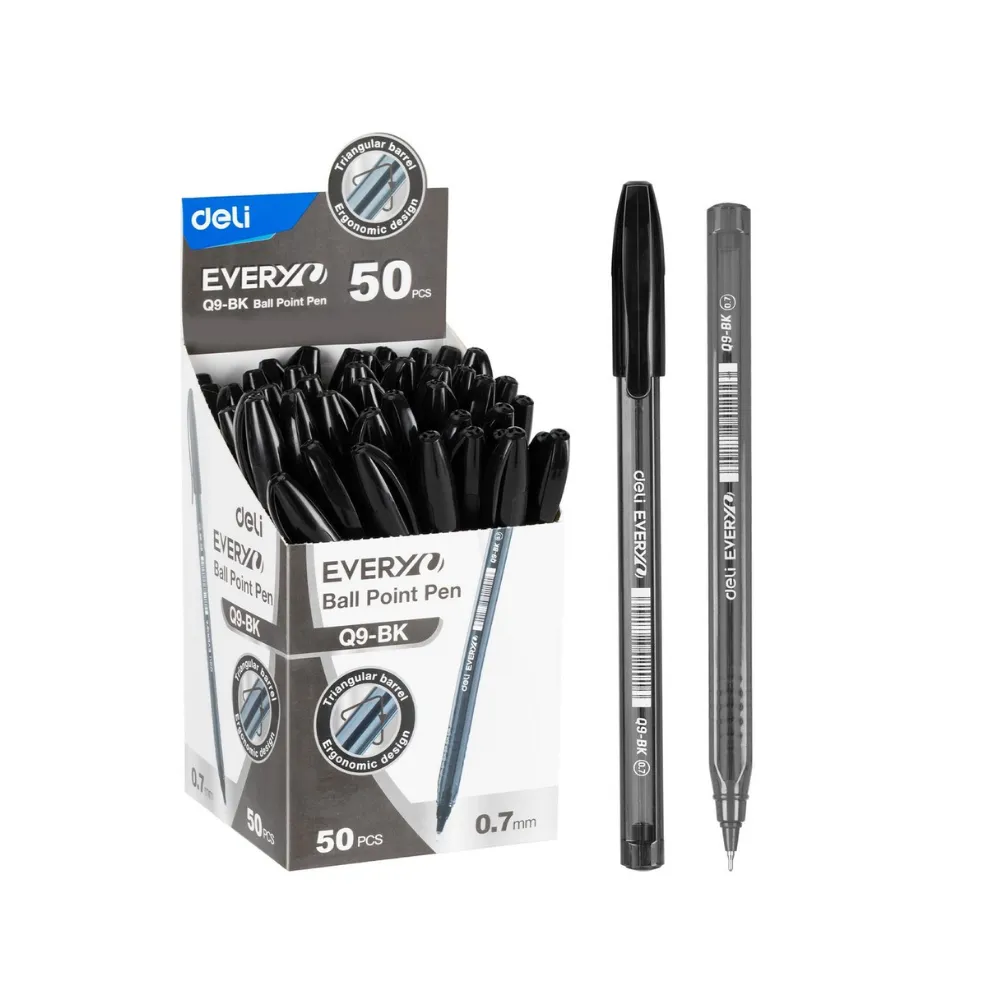 Pen Ball Point Q9 Black Loose 0.7mm - Tech